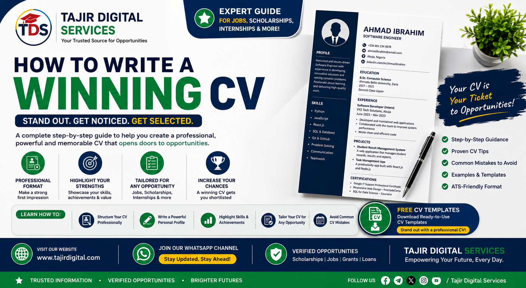 CV Writing Guide