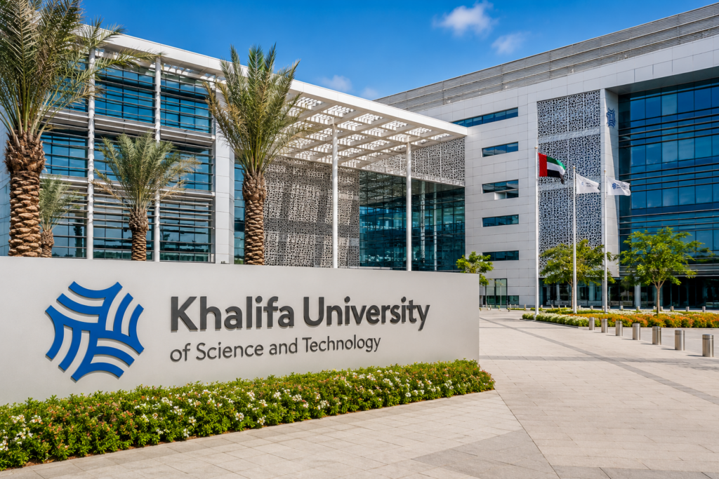 Khalifa University postgraduate admissions 2027 in Abu Dhabi UAE