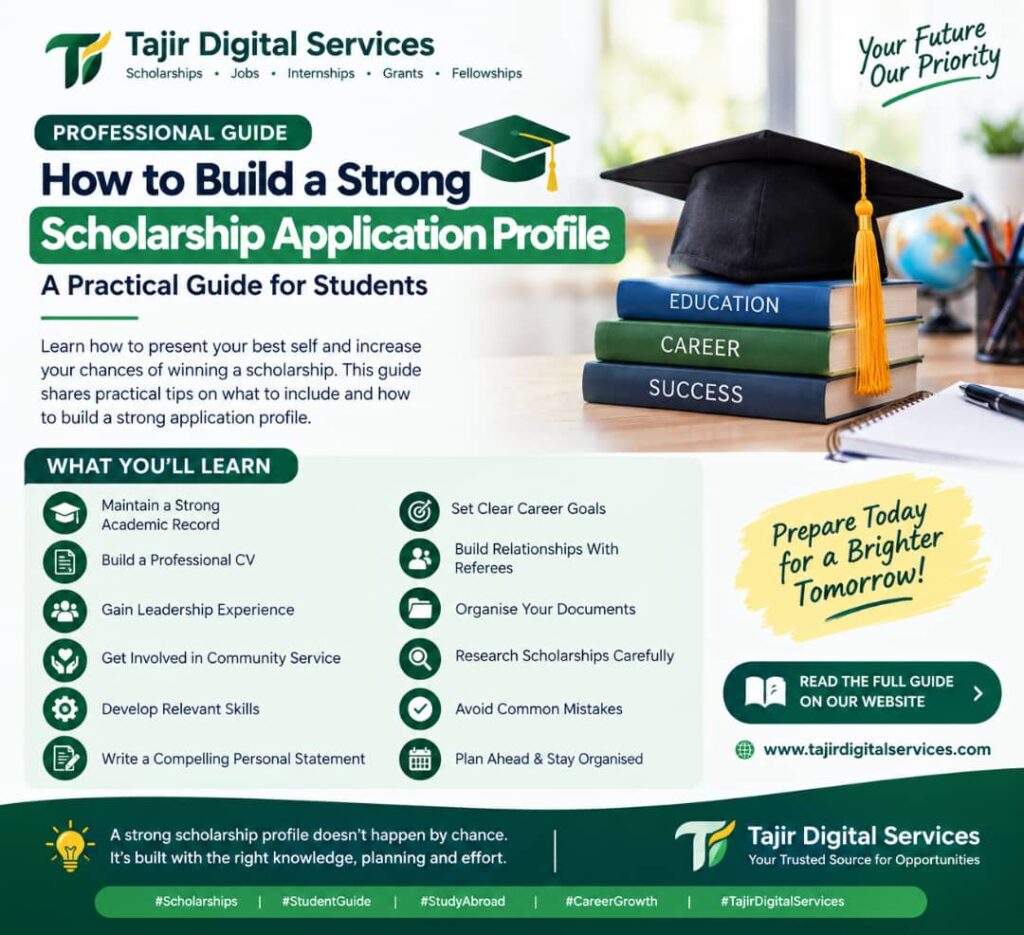Current image: strong scholarship application profile